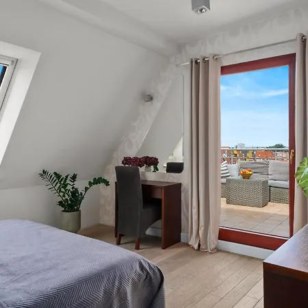 Panorama View -lux 100m2 With Terrace As Rynek510 Lägenhet Wrocław