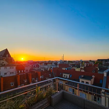 アパート Panorama View -lux 100m2 With Terrace As Rynek510 ヴロツワフ