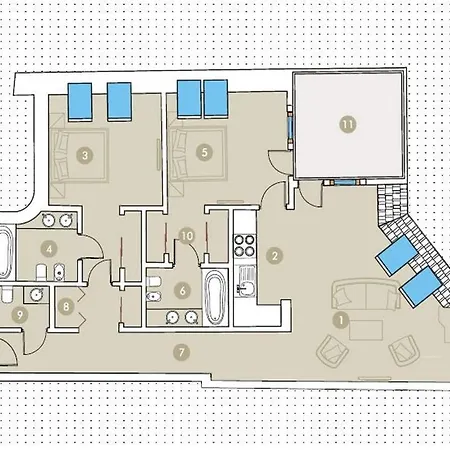 Apartman Panorama View -lux 100m2 With Terrace As Rynek510 *